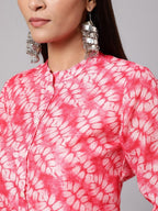 Aks Floral Printed Straight Kurta | Grocsy