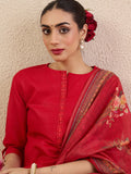 Indo Era Women Solid Kurta with Pyjama & Dupatta | Grocsy