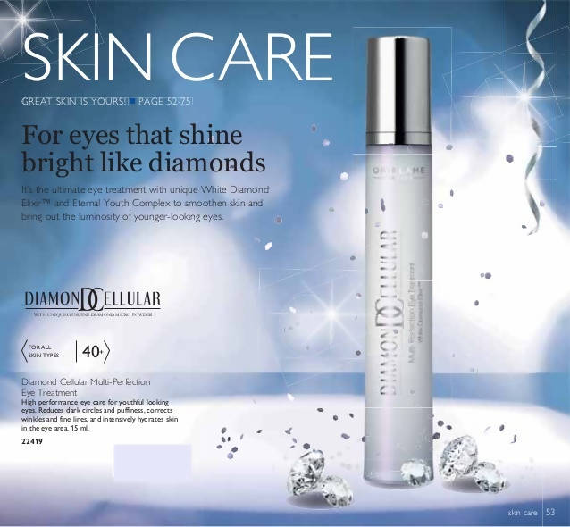 Oriflame Diamond Cellular Multi-Perfection Eye Treatment | Grocsy
