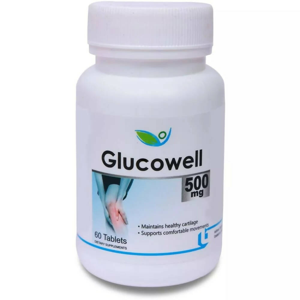 Biotrex Glucowell Glucosamine, Msm & Chondroitin 500mg Tablets | Grocsy