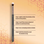 Miss Claire M15 - Firm Blending Brush - Rose Gold | Grocsy