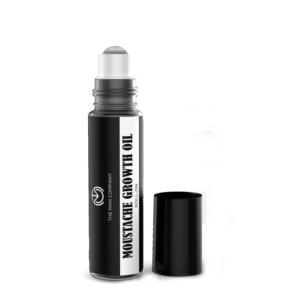 The Man Company Moustache Growth Oil With Basil & Almond | Grocsy