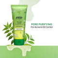 Nykaa Anti-Acne Face Wash With Salicylic Acid, Tea Tree & Neem - For Oily & Acne Prone Skin - Salicylic Acid Tea Tree Neem | Grocsy