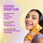 Nykaa Anti-Acne Face Wash With Salicylic Acid, Tea Tree & Neem - For Oily & Acne Prone Skin - Vitamin C Saffron Honey | Grocsy