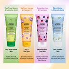 Nykaa Anti-Acne Face Wash With Salicylic Acid, Tea Tree & Neem - For Oily & Acne Prone Skin - Vitamin C Saffron Honey | Grocsy