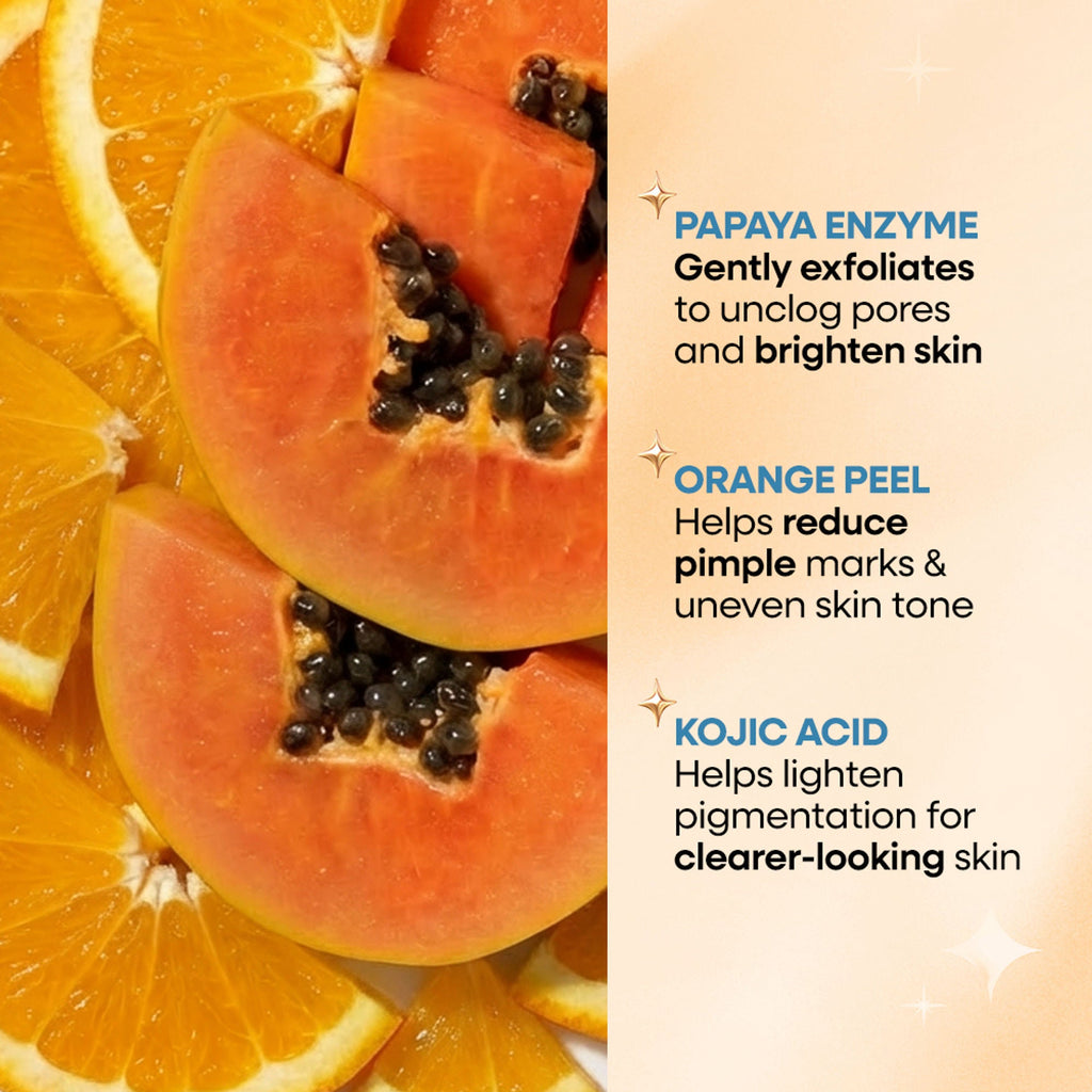 Nykaa Anti-Acne Face Wash With Salicylic Acid, Tea Tree & Neem - For Oily & Acne Prone Skin - Kojic Acid Papaya Enzyme Orange Peel | Grocsy