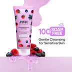 Nykaa Anti-Acne Face Wash With Salicylic Acid, Tea Tree & Neem - For Oily & Acne Prone Skin - Peptides Superberries | Grocsy