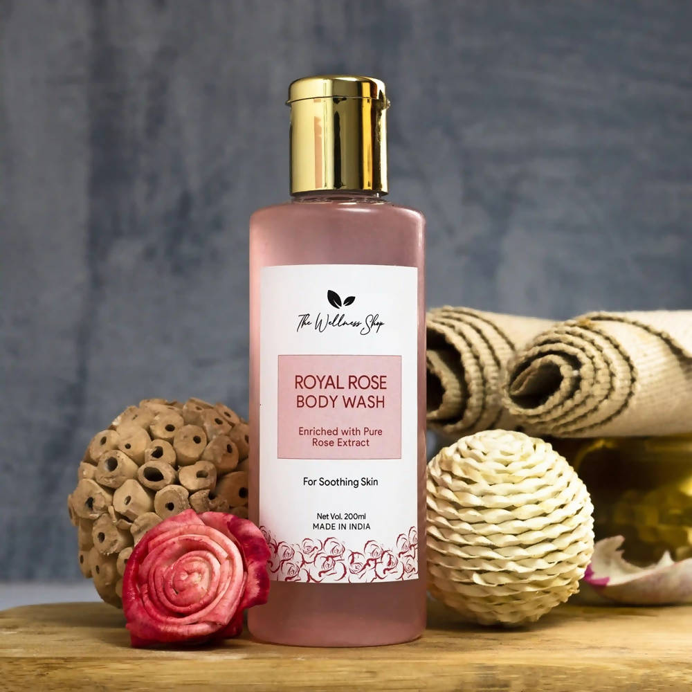 The Wellness Shop Royal Rose Body Wash | Grocsy