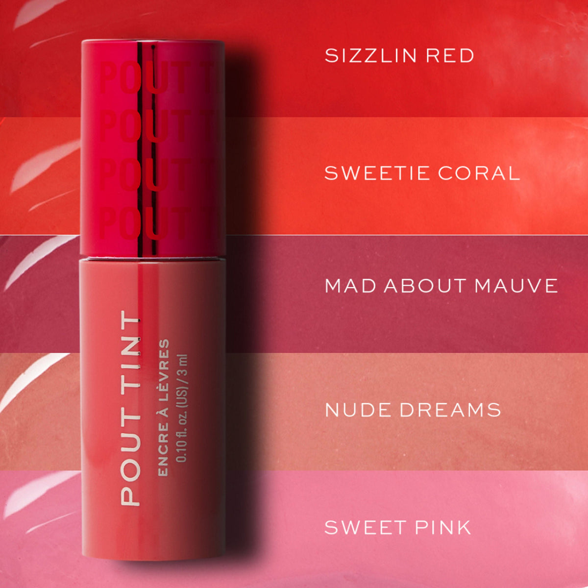 Makeup Revolution Pout Tint - Sweetie Coral | Grocsy