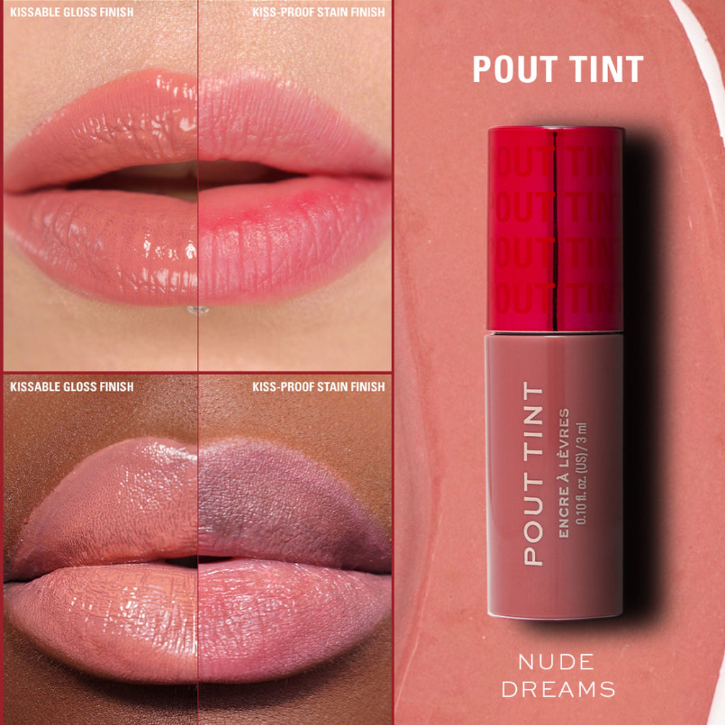 Makeup Revolution Pout Tint - Nude Dreams | Grocsy