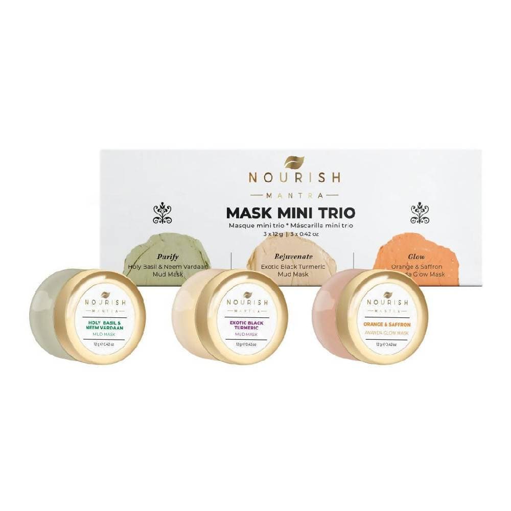 Nourish Mantra Mask Mini Trio Box | Grocsy