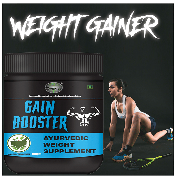 Sabates Gain Booster Ayurvedic Weight Supplement | Grocsy