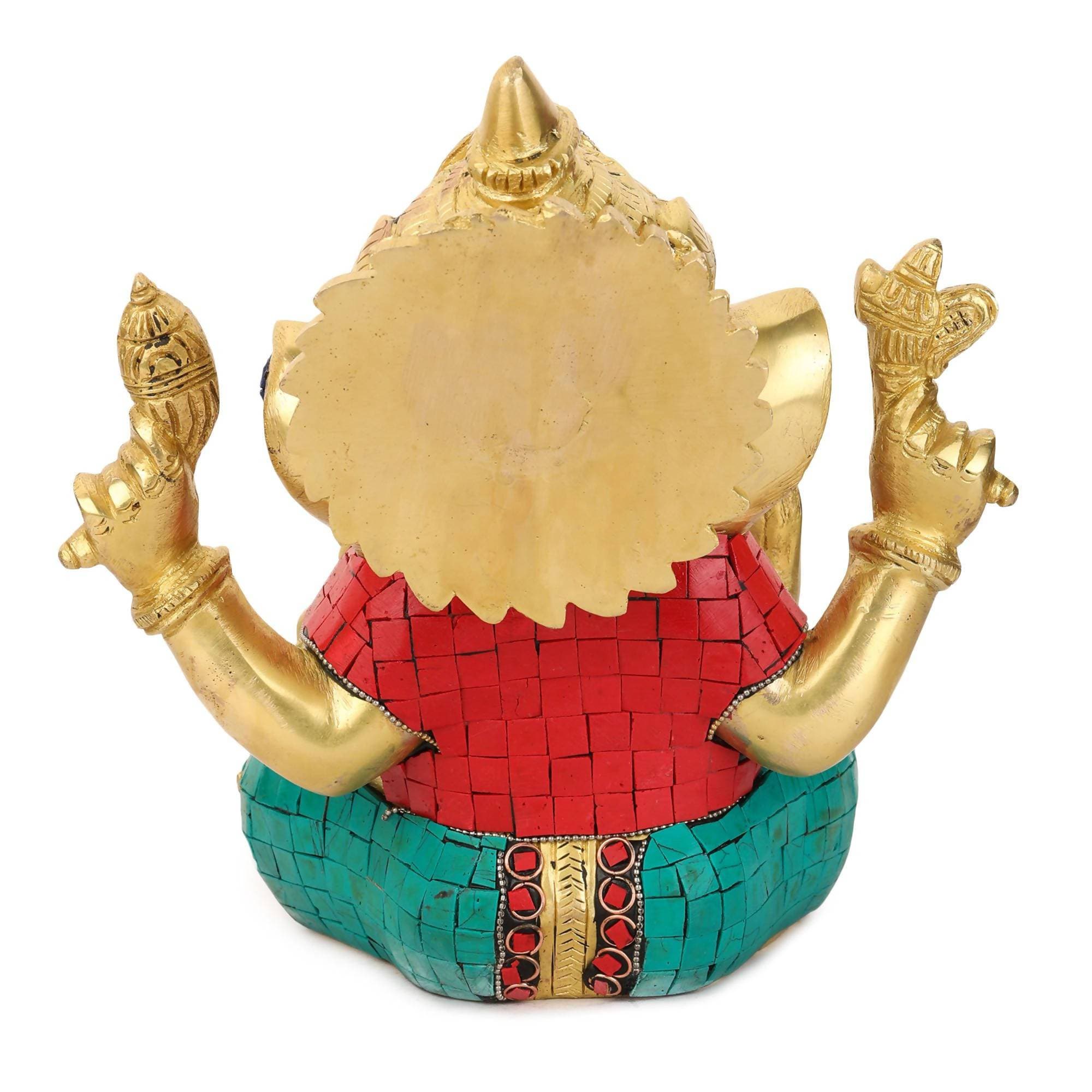 Devlok Colorful Ganpati ji Idol | Grocsy