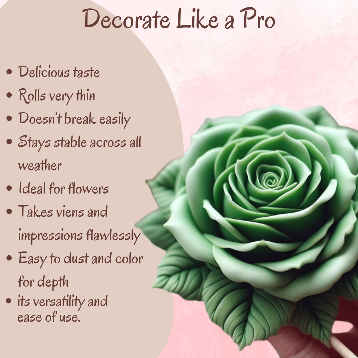 Confect Gooseberry Green | Edible Gum paste | Grocsy