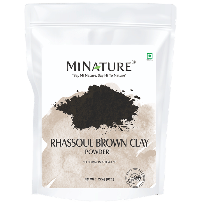 Minature Rhassoul Brown Clay Powder | Grocsy