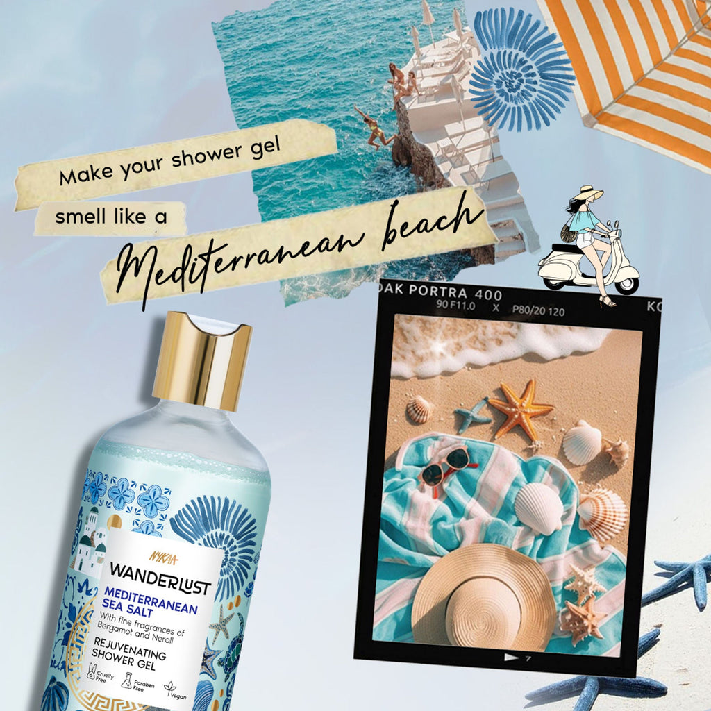Wanderlust Shower Gels - Mediterranean-Sea-Salt | Grocsy