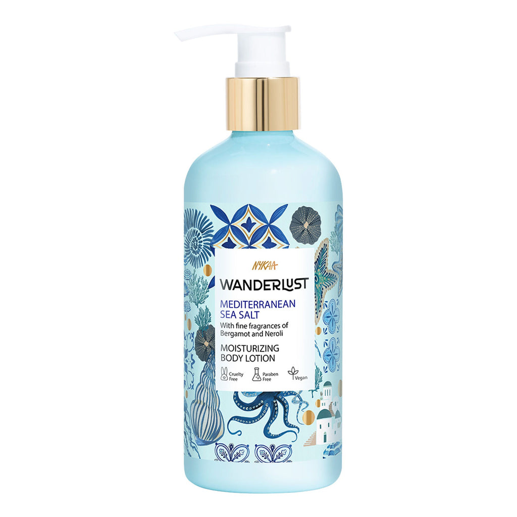 Wanderlust Moisturizing Body Lotion - Mediterranean-Sea-Salt | Grocsy