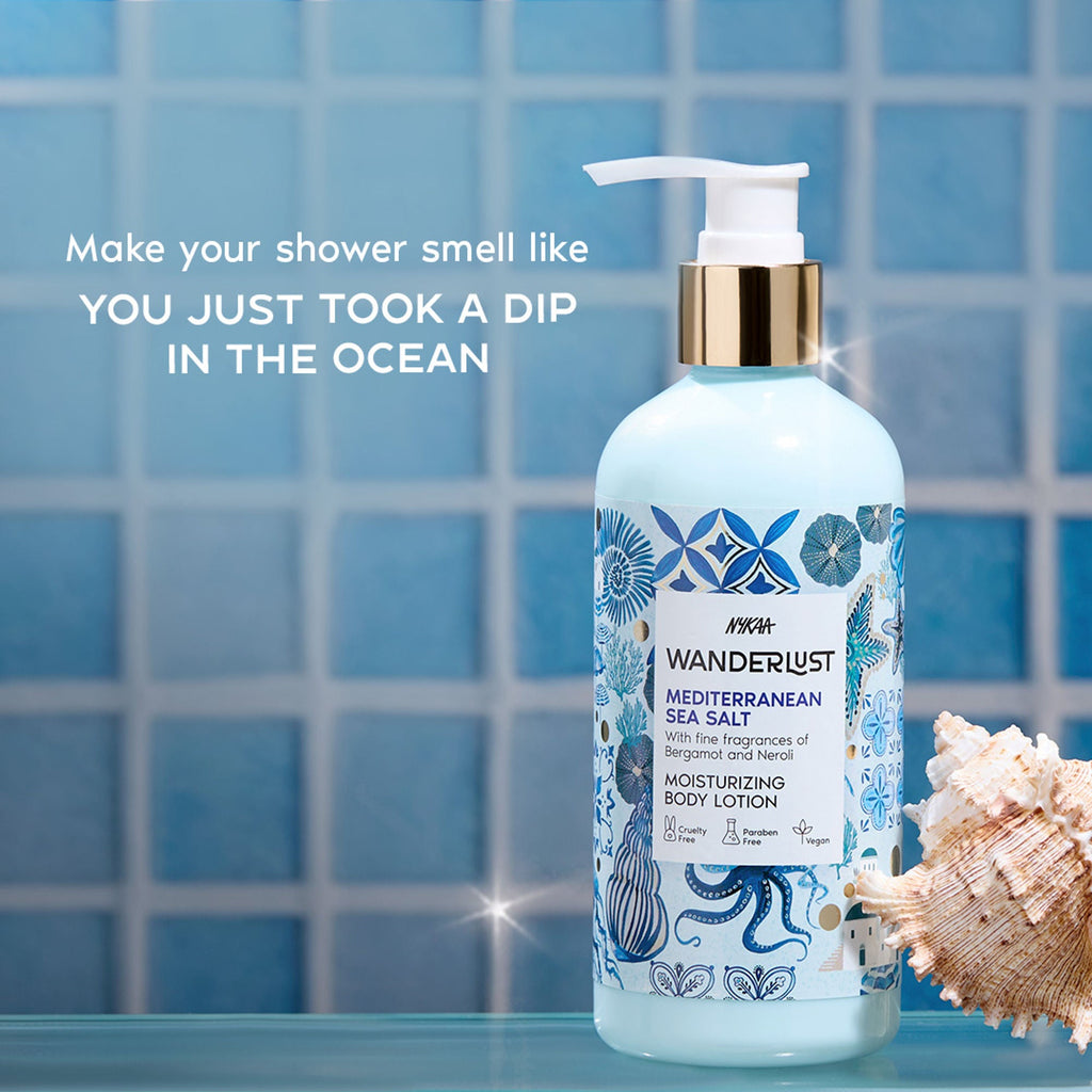 Wanderlust Moisturizing Body Lotion - Mediterranean-Sea-Salt | Grocsy