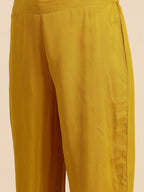 Sangria Women Ethnic Motifs Printed Kurta with Trousers | Grocsy