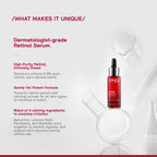 Proven Honest Derma (PHD) 0.3% Retinol Serum With Bakuchiol & Peptides | Grocsy