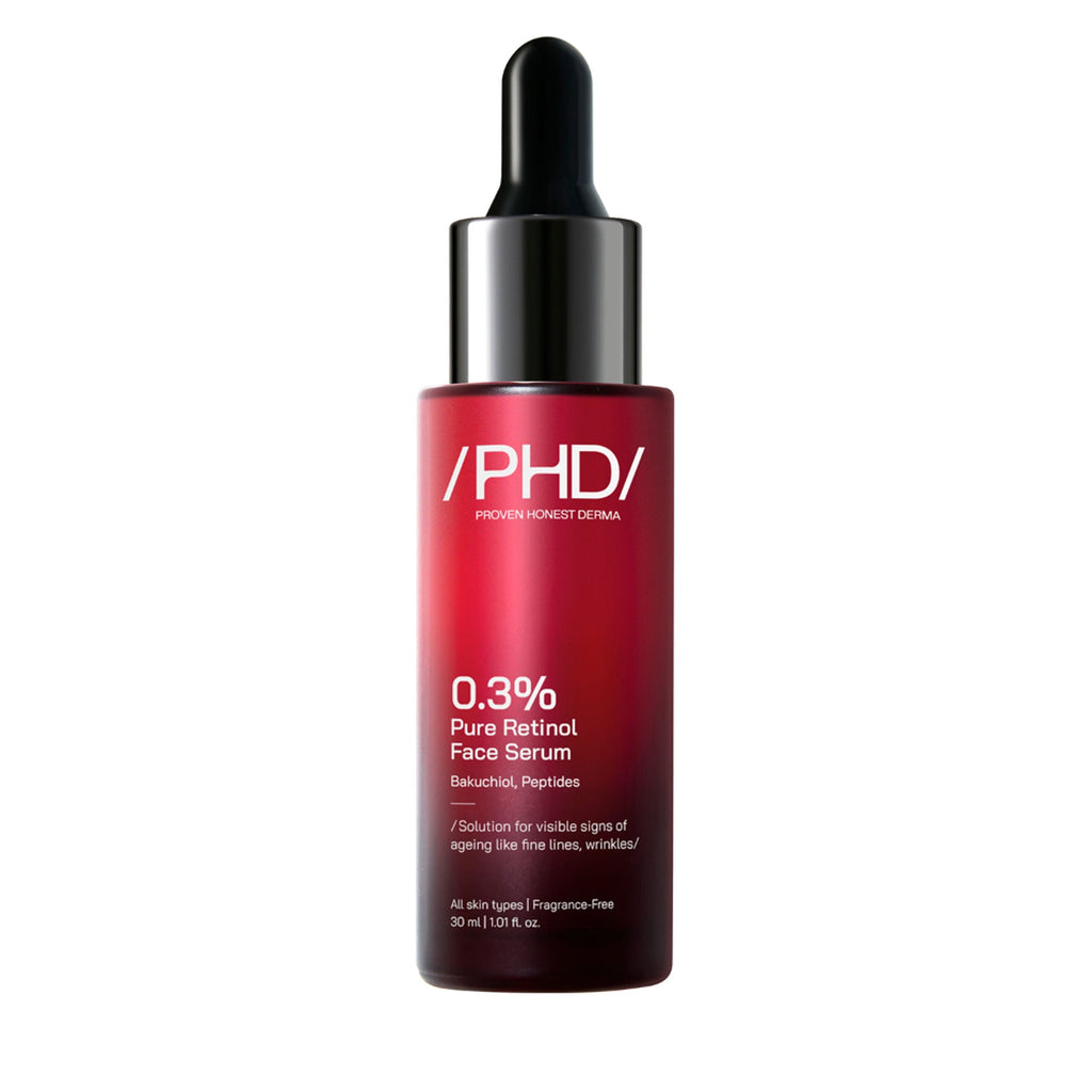 Proven Honest Derma (PHD) 0.3% Retinol Serum With Bakuchiol & Peptides | Grocsy