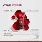 Proven Honest Derma (PHD) Niacinamide Oil-Free Sunscreen SPF 50 PA++++ | Grocsy