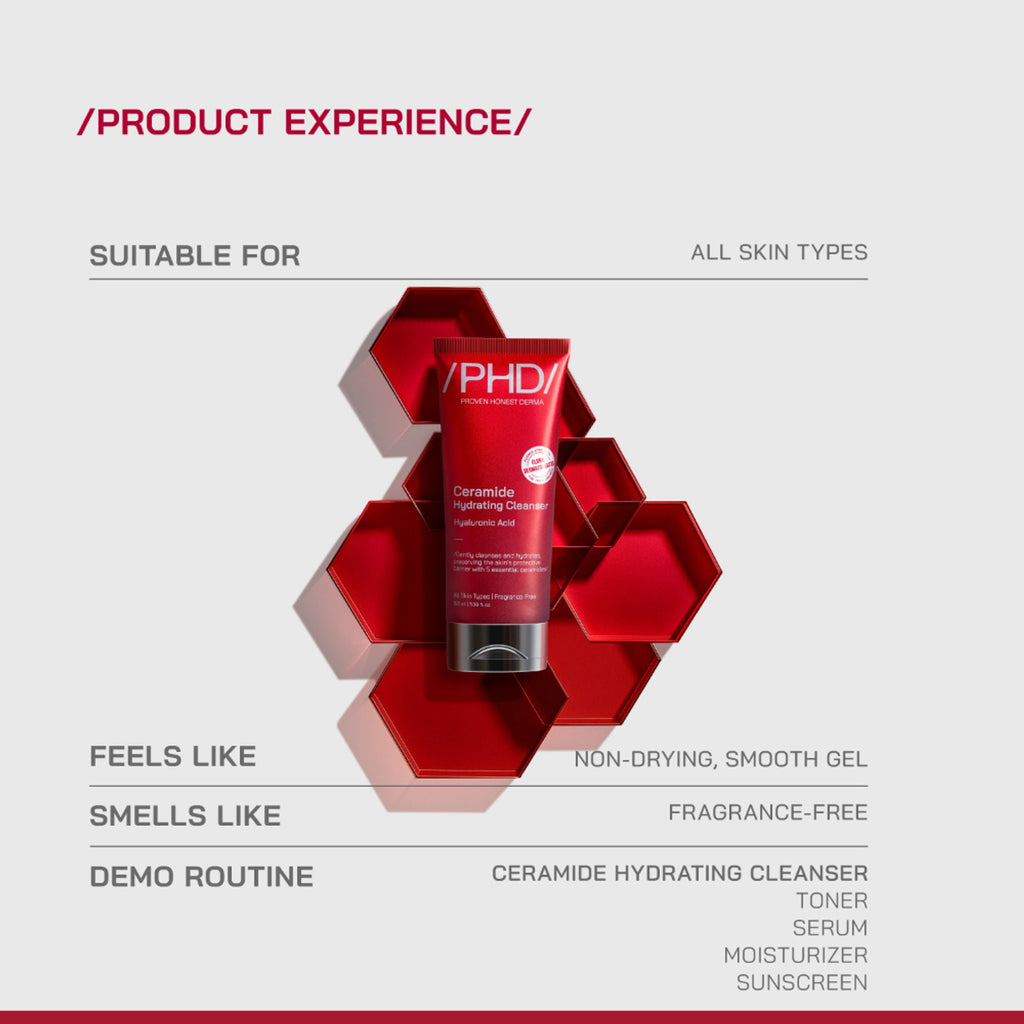 Proven Honest Derma (PHD) Ceramide Hydrating Cleanser | Grocsy