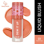 Swiss Beauty Dew It Up Liquid Blush - 1 Peach Fuzz | Grocsy