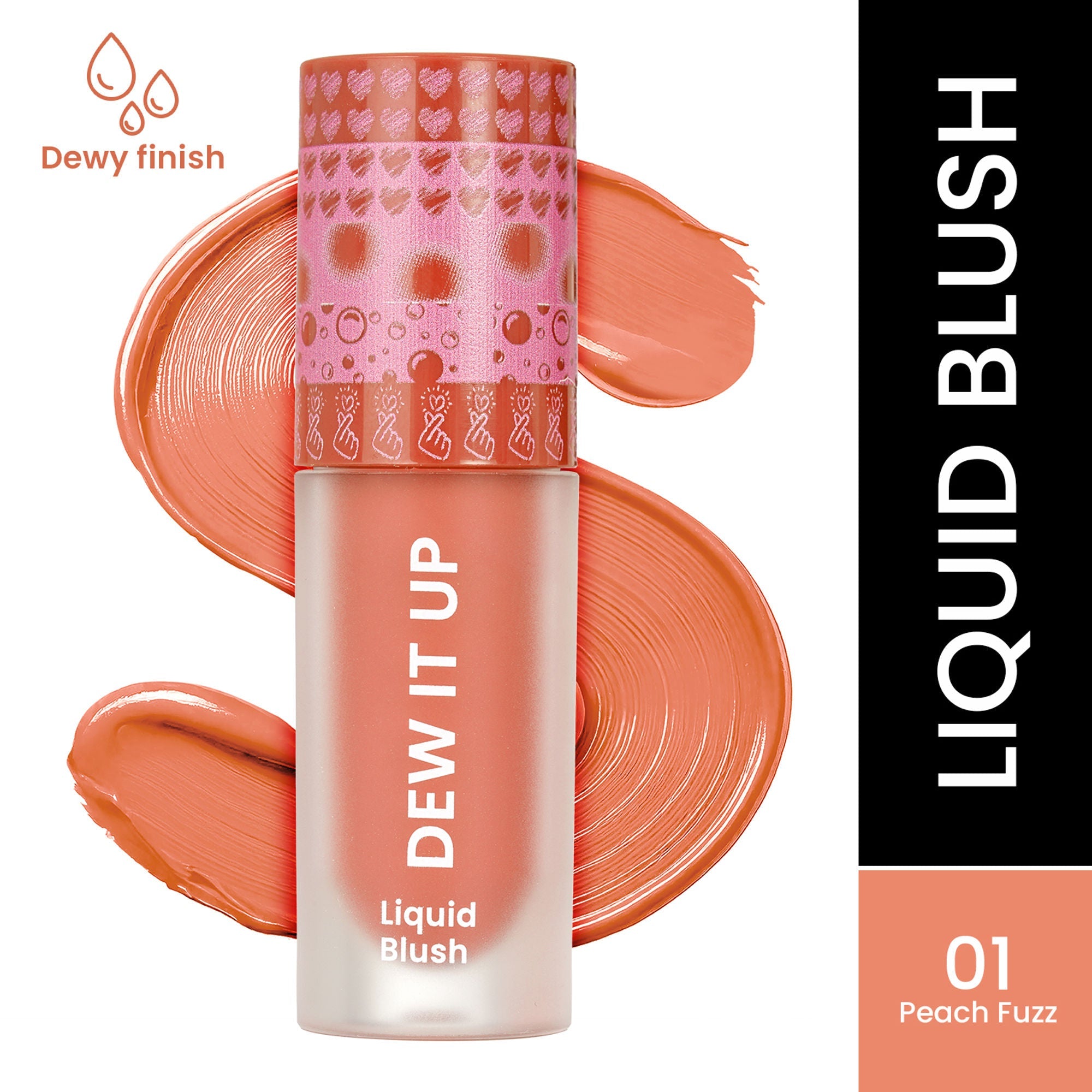 Swiss Beauty Dew It Up Liquid Blush - 1 Peach Fuzz | Grocsy