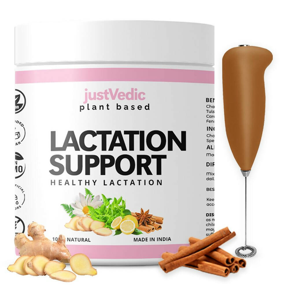 Just Vedic Lactation Support Drink Mix | Grocsy