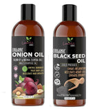 Luxura Sciences Onion Oil and Black Seed Oil | Grocsy