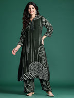 Indo Era Printed Beads & Stones Kurta with Trousers | Grocsy