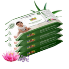 Herby Angel Ultra Gentle Baby Wipes with 99% Pure Water | Grocsy