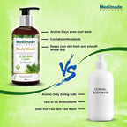 Medimade Wellness Aloevera & Neem Body Wash | Grocsy