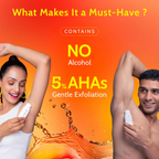 Chemist At Play UnderArm Roll-On with 5% AHA (Peach Fragrance) | Grocsy