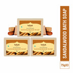 Vedask Organic Handmade Sandalwood Bath Soap | Grocsy