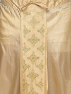 Sethukrishna Golden Embroidered Dhoti Pant For Men | Grocsy