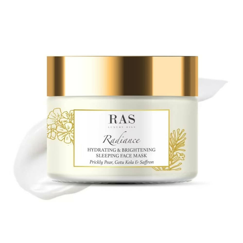 Ras Luxury Oils Radiance Hydrating & Brightening Sleeping Gel Face Mask | Grocsy