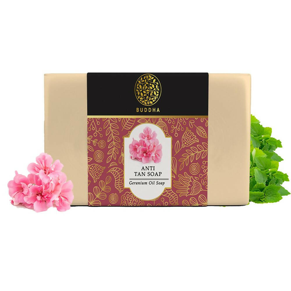 Buddha Natural Anti Tan Soap - Tan Removal, Dead Skin Removal, De Tan Naturally | Grocsy