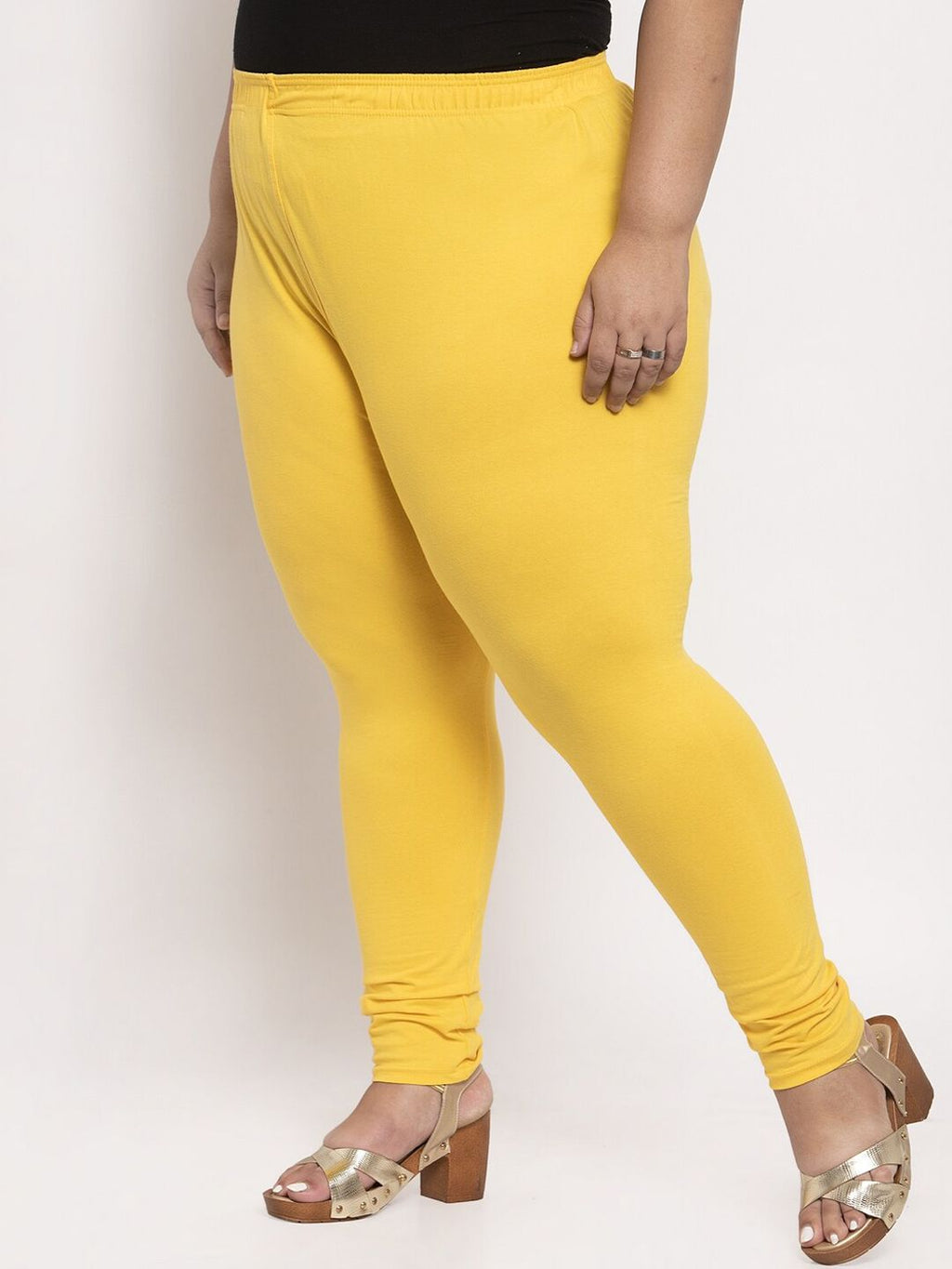 TAG 7 Women Plus Size Ankle Length Cotton Leggings | Grocsy