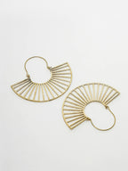 NVR Women Golden Hoop Earrings | Grocsy
