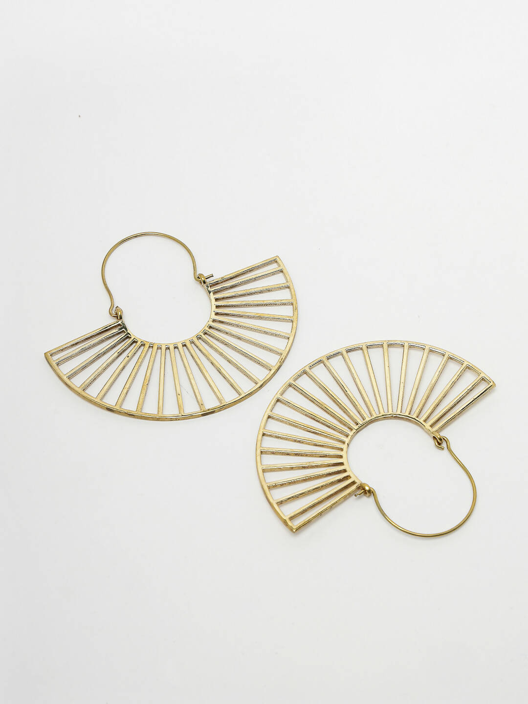 NVR Women Golden Hoop Earrings | Grocsy