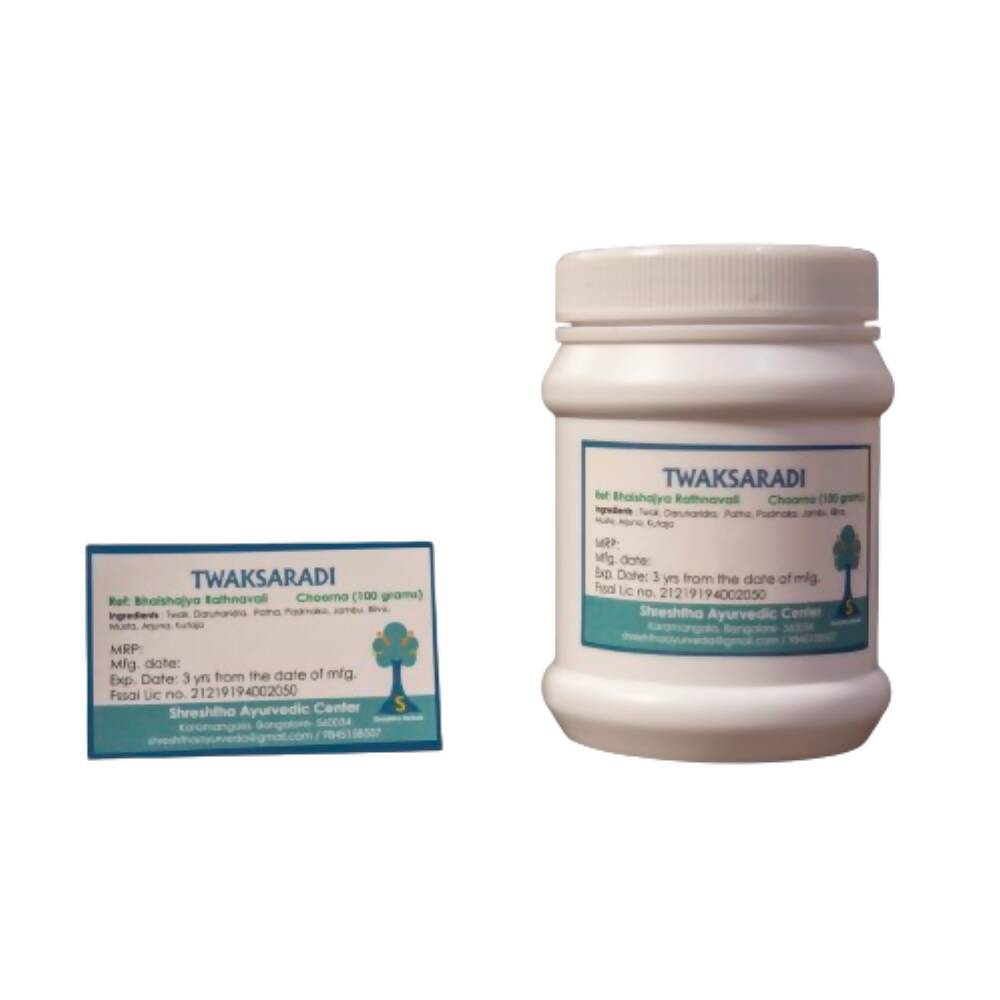 Shreshtha Herbals Twaksaradi Churna | Grocsy