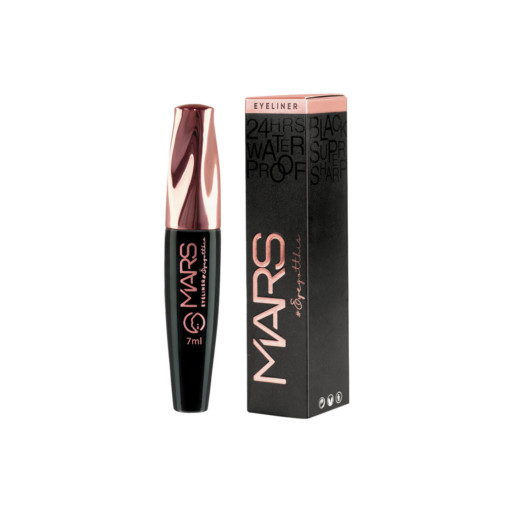 MARS Cosmetics Glossy Liquid Eyeliner - Black | Grocsy