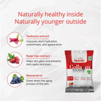 Patanjali Nutrela Collagen Builder Powder - Strawberry Flavour | Grocsy