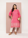 Sztori Plus Size Ethnic Printed Kurta | Grocsy