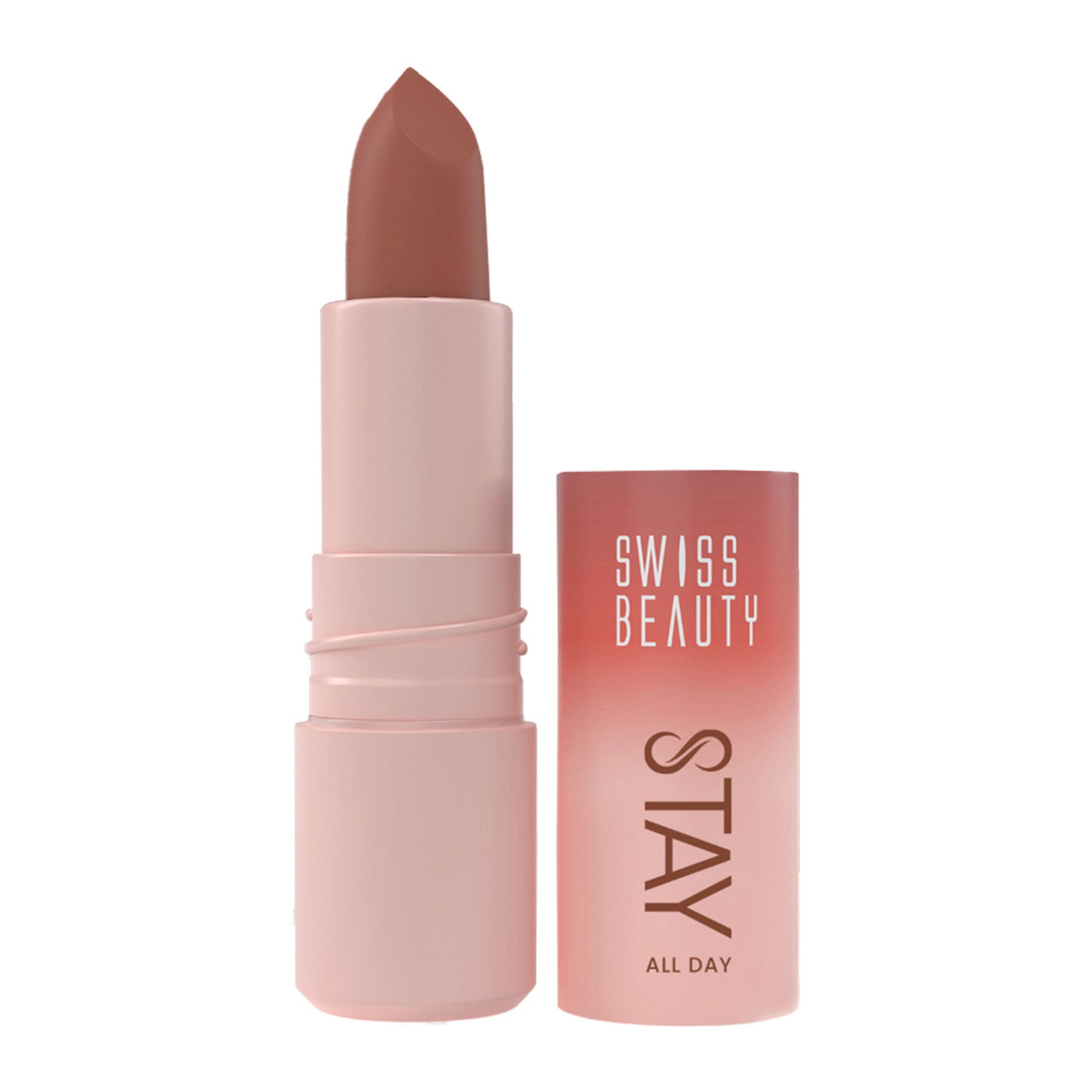 Swiss Beauty Stay All Day Lipstick - 02 Spicy | Grocsy
