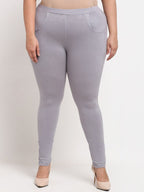 TAG 7 Women Plus Size Ankle-Length Leggings | Grocsy