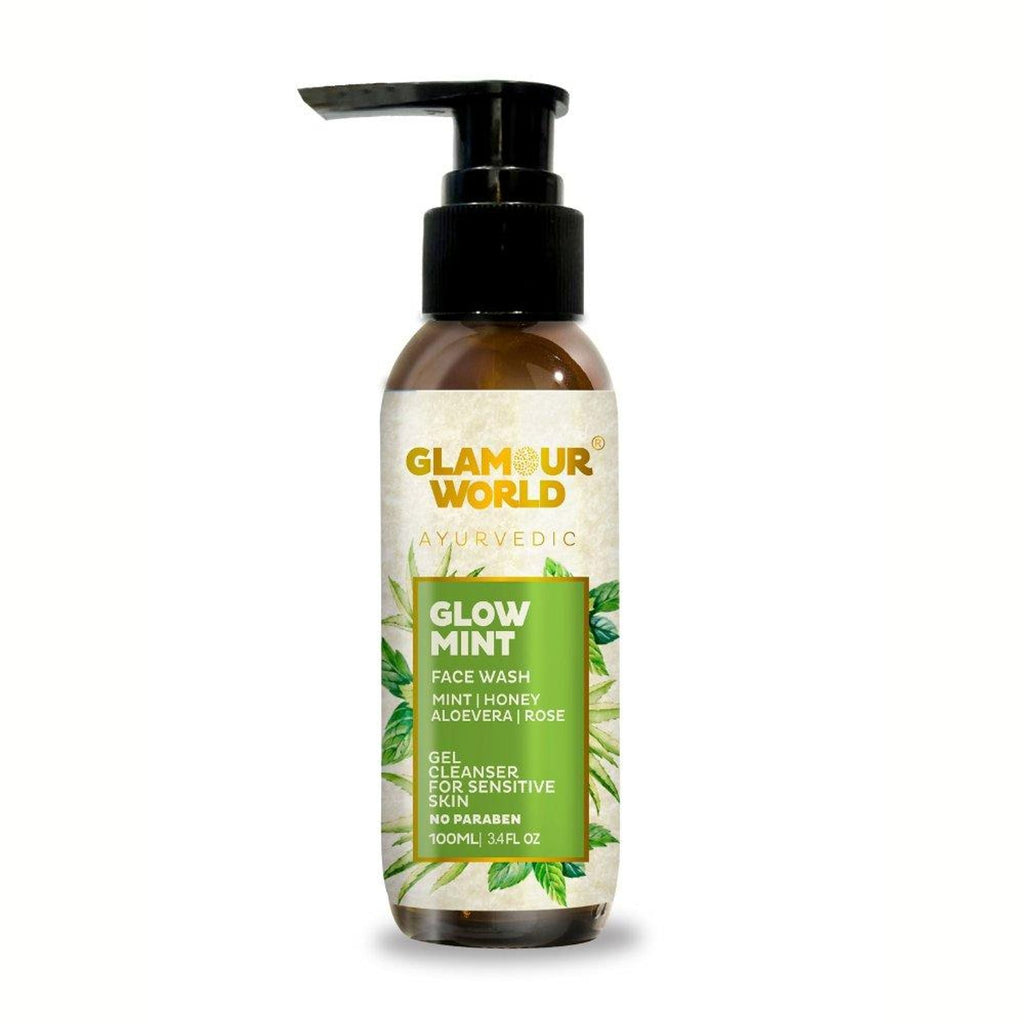 GLAMOUR WORLD AYURVEDIC Glow Mint Face Wash | Grocsy