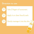 Wishcare Vitamin C Pure Glow Milk Sunscreen SPF 50 | Grocsy
